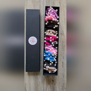 KC Chic Pearl Embellished Headbands Set